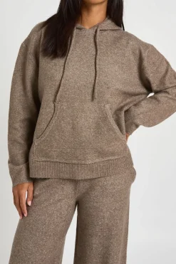 Ensemble Coordonné Petite Avec Sweat À Casynthétiqueche En Maille Douce Et Pantalon Large