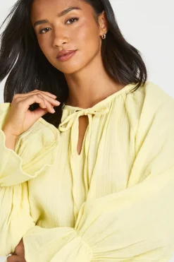 Ensemble Coordonné Petite Blouse Laitière Et Short En Gaze De Coton