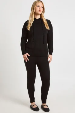 boohoo Ensemble Coordonné Petite En Maille Douce Sweat À Casynthétiqueche & Pantalon<Femme Pulls Et Gilets|Toutes Les Mailles