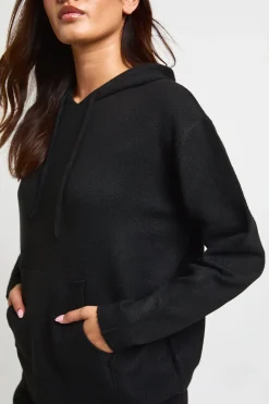 boohoo Ensemble Coordonné Sweat À Casynthétiqueche Et Pantalon Large En Maille Douce<Femme Pulls Et Gilets|Toutes Les Mailles