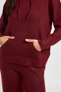 Ensemble Coordonné Sweat À Casynthétiqueche Et Pantalon Large En Maille Douce