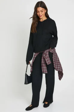 boohoo Ensemble Coordonné Sweat À Casynthétiqueche Oversize Et Pantalon Large En Maille Douce<Femme Pulls Et Gilets|Toutes Les Mailles
