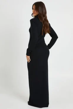 boohoo Ensemble Coordonné Synthétiquell Col Roulé Et Jupe Longue En Maille<Femme Pulls Et Gilets|Toutes Les Mailles