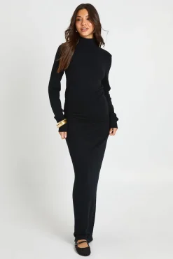 boohoo Ensemble Coordonné Synthétiquell Col Roulé Et Jupe Longue En Maille<Femme Pulls Et Gilets|Toutes Les Mailles