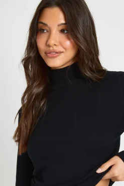 boohoo Ensemble Coordonné Synthétiquell Col Roulé Et Jupe Longue En Maille<Femme Pulls Et Gilets|Toutes Les Mailles