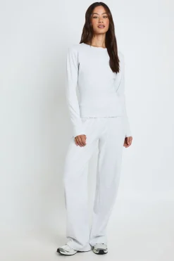 boohoo Ensemble Coordonné Tall Haut Col Rond Boutonné En Coton Et Pantalon<Femme Ensembles