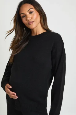 boohoo Ensemble Coordonné Tricoté Maternité Synthétiquell Doux et Pantalon Large<Femme Ensembles