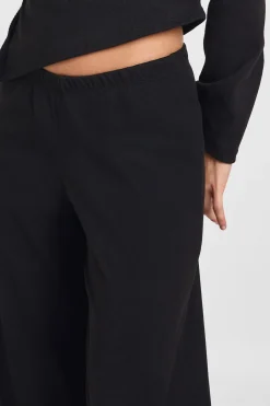boohoo Ensemble Côtelé Taille Cintrée Manches Longues Jambes Larges<Femme Ensembles
