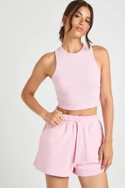 Ensemble Débardeur Dos Nageur Et Short Molleton