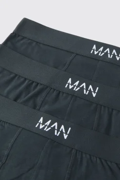 Ensemble de 3 boxers mi-longs Man Dash