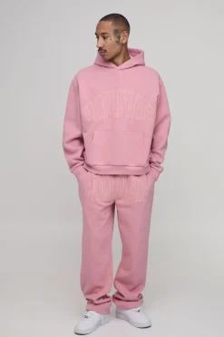 Ensemble De Jogging Ample Oversize Avec Appliqué Worldwide