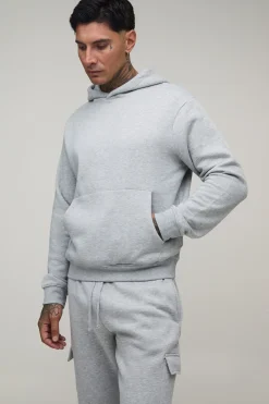 Ensemble De Jogging Cargo À Casynthétiqueche Oversize Pour Homme Grand