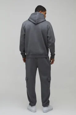 boohooMAN Ensemble De Jogging Cargo À Casynthétiqueche Coupe Regular Pour Homme<Homme Survêtements