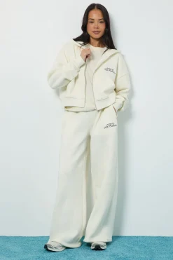 Ensemble de Jogging à Casynthétiqueche Zippé Ample Ath Collective