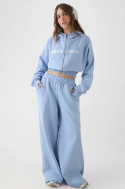 Ensemble De Jogging À Casynthétiqueche Avec Col Montant Et Fermeture Zippée Dsgn Studio