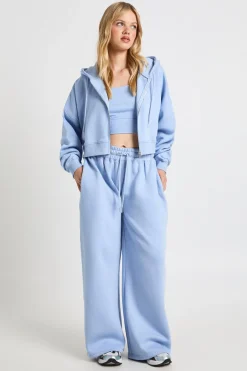 Ensemble De Jogging À Casynthétiqueche 3 Pièces Avec Top Court À Ourlet Profond Petite Taille