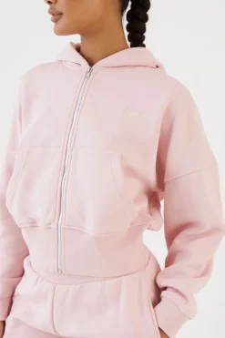 Ensemble De Jogging À Casynthétiqueche Crop Boxy Avec Ourlet Profond Et Fermeture Zippée Dsgn Studio