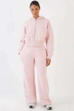 Ensemble De Jogging À Casynthétiqueche Crop Boxy Avec Ourlet Profond Et Fermeture Zippée Dsgn Studio