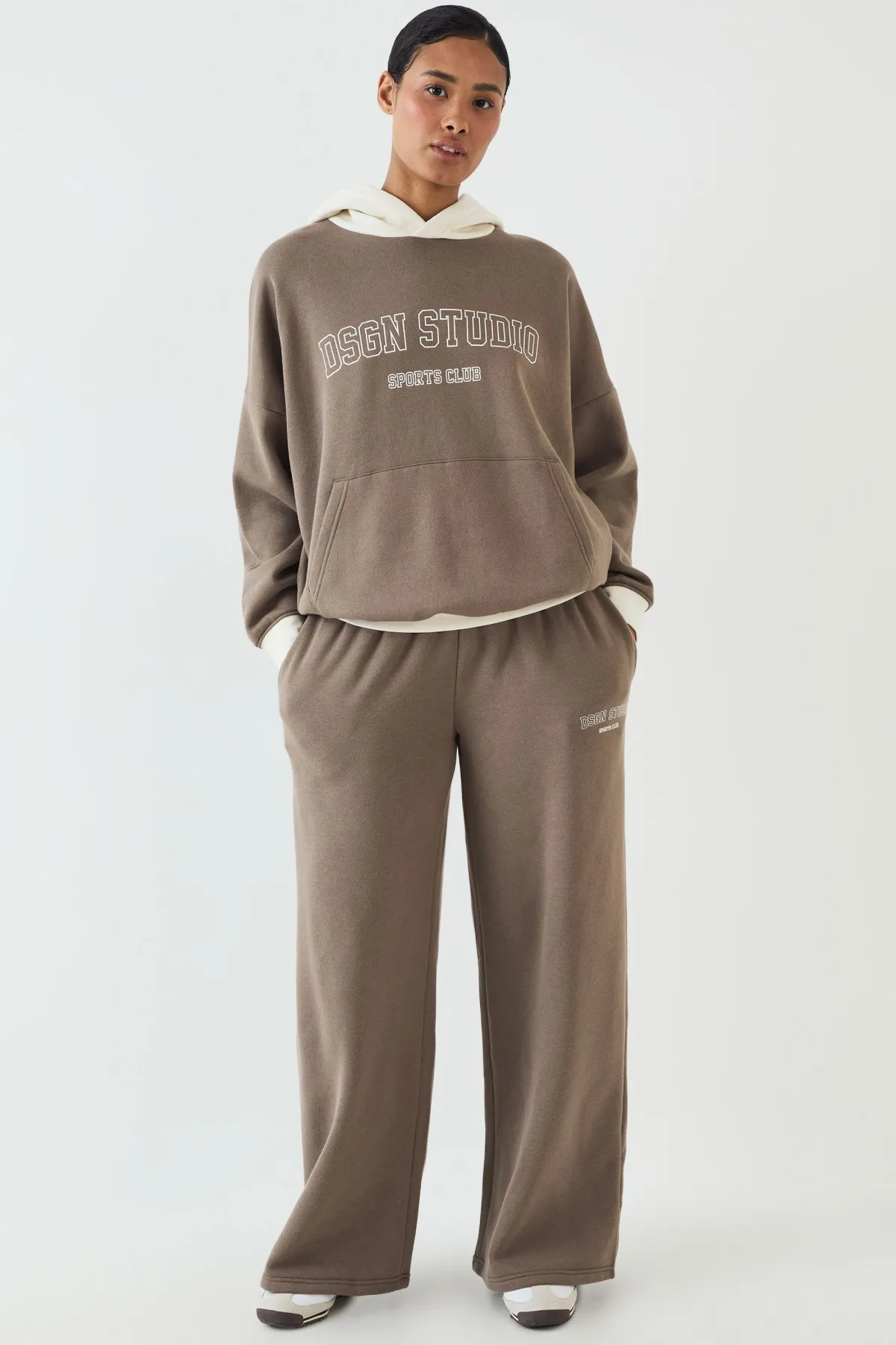 DSGN Studio Ensemble De Jogging À Casynthétiqueche Contrastante Sports Club<Femme Survêtements|Survêtements