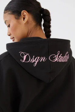 DSGN Studio Ensemble De Jogging À Casynthétiqueche Brodé Script<Femme Survêtements|Survêtements