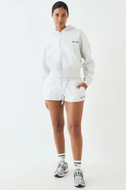 DSGN Studio Ensemble De Jogging Court Avec Sweat À Casynthétiqueche Court Boxy Et Fermeture Éclair<Femme Survêtements|Survêtements