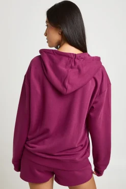 boohoo Ensemble De Jogging Court Surdimensionné À Casynthétiqueche Zippé En Molleton Bouclette Doux<Femme Survêtements|Survêtements