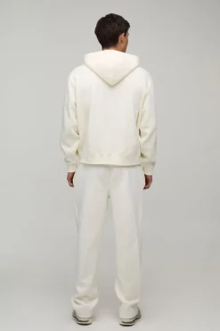 Ensemble De Jogging Oversize À Casynthétiqueche Avec Zip Et Imprimé Graphique Étoile M