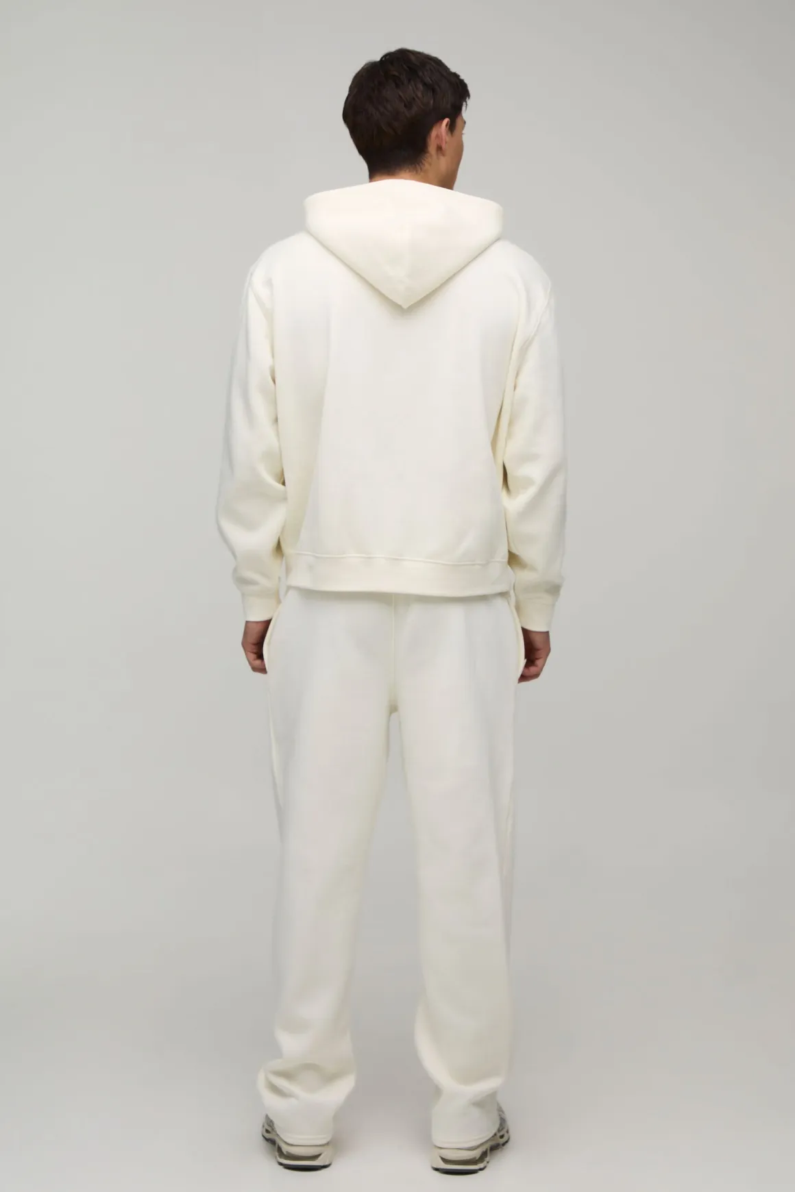 Ensemble De Jogging Oversize À Casynthétiqueche Avec Zip Et Imprimé Graphique Étoile M