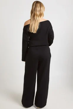 boohoo Ensemble De Jogging Petite Taille Taille Cintrée Épaules Dénudées Jambes Droites<Femme Survêtements|Survêtements