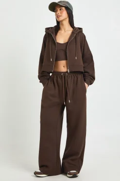 Ensemble de Jogging 3 Pièces à Casynthétiqueche avec Top Court et Détails de Couture Petite