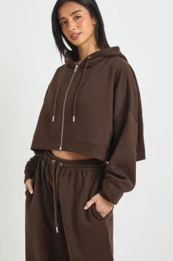 Ensemble de Jogging 3 Pièces à Casynthétiqueche avec Top Court et Détails de Couture Petite