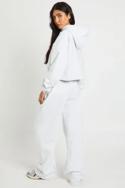 boohoo Ensemble de Jogging 3 Pièces à Casynthétiqueche avec Top Court et Détails de Coutures Tall<Femme Survêtements|Survêtements