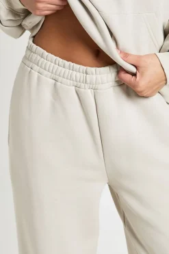 Ensemble De Jogging Sweat À Casynthétiqueche Oversize Et Pantalon Droit