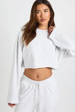 boohoo Ensemble De Jogging Sweat Court Ample<Femme Survêtements|Survêtements