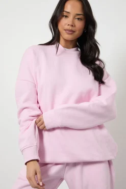 Ensemble de Jogging Sweat à Détail Col et Pantalon Large