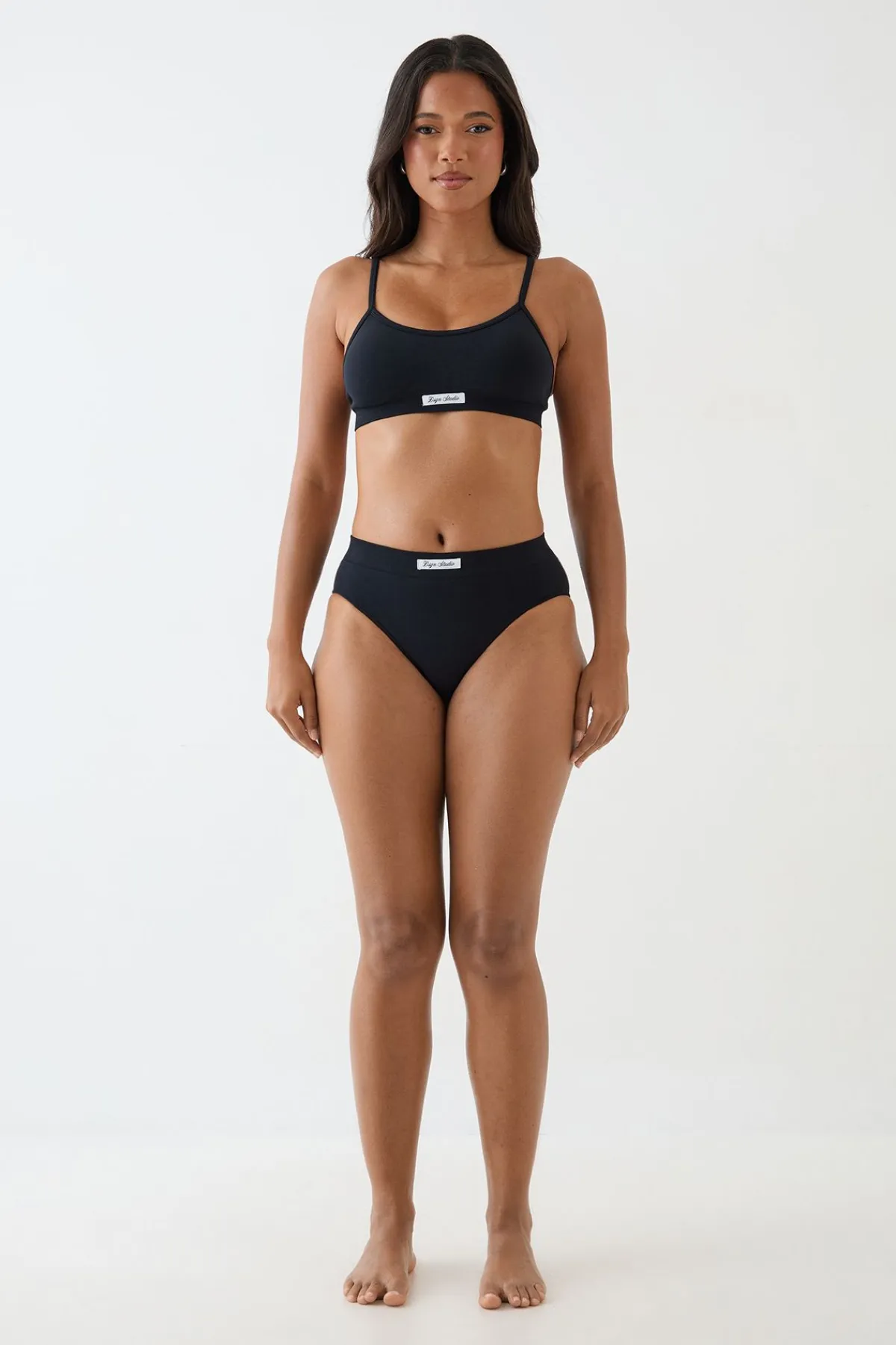 DSGN Studio Ensemble De Lingerie Bralette À Encolure Arrondie Et Culotte Sans Coutures<Femme Lingerie Et Sous-Vêtements|Dsgn Studio