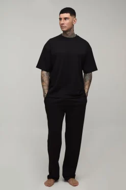 Ensemble De Loungewear Tall Man T-shirt Oversize Et Jogger Décontracté