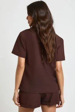 Ensemble De Plage En Lin Avec Chemise À Nouer Devant
