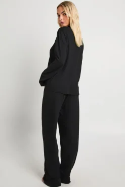 Ensemble De Pyjama Chemise Boutonnée Et Pantalon Toucher Doux