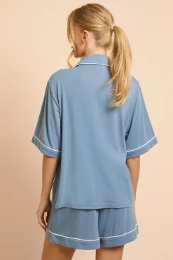 Ensemble De Pyjama En Jersey À Manches Courtes