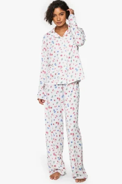Ensemble De Pyjama Pantalon Et Haut À Manches Longues Imprimé Fruits Tall