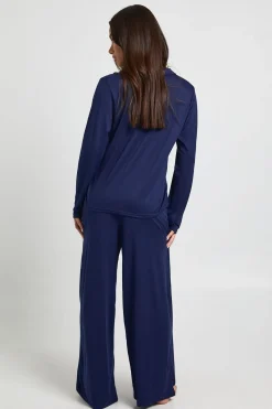boohoo Ensemble De Pyjama Petite Chemise À Manches Longues Et Pantalon<Femme Pyjamas