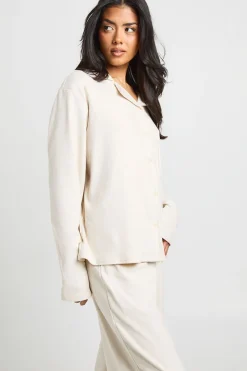 Ensemble De Pyjama Super Doux Haut À Manches Longues Et Pantalon