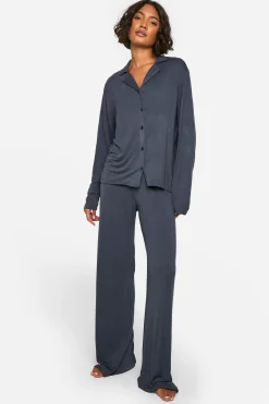 Ensemble De Pyjama Tall Chemise À Manches Longues & Pantalon