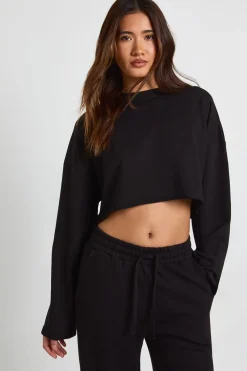 Ensemble De Survêtement Avec Sweat Court Ample
