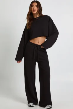 Ensemble De Survêtement Avec Sweat Court Ample
