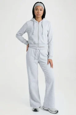 boohoo Ensemble De Survêtement Bouclette Douce Avec Sweat À Casynthétiqueche Zippé Ajusté Et Pantalon De Jogging<Femme Survêtements|Survêtements