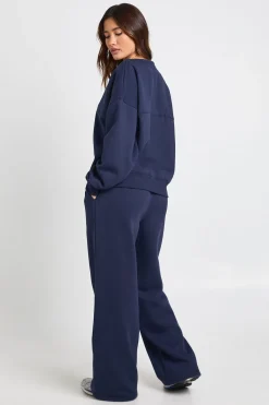 boohoo Ensemble de Survêtement Cardigan Sweat à Boutons et Jogging Jambes Droites<Femme Survêtements|Survêtements