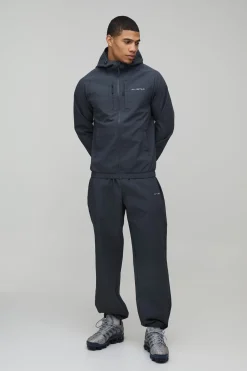 Ensemble De Survêtement À Casynthétiqueche Col Montant Zippé Raglan M Star Soft Shell Coupe Décontractée