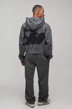 Ensemble De Survêtement À Casynthétiqueche Zippé M Star Coupe Ajustée Effet Délavé